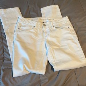 American Eagle White Skinny Jeans - Size 4